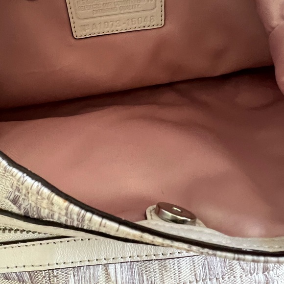 Coach Madison Op Art Ikat Maggie Shoulder Bag - Picture 13 of 16